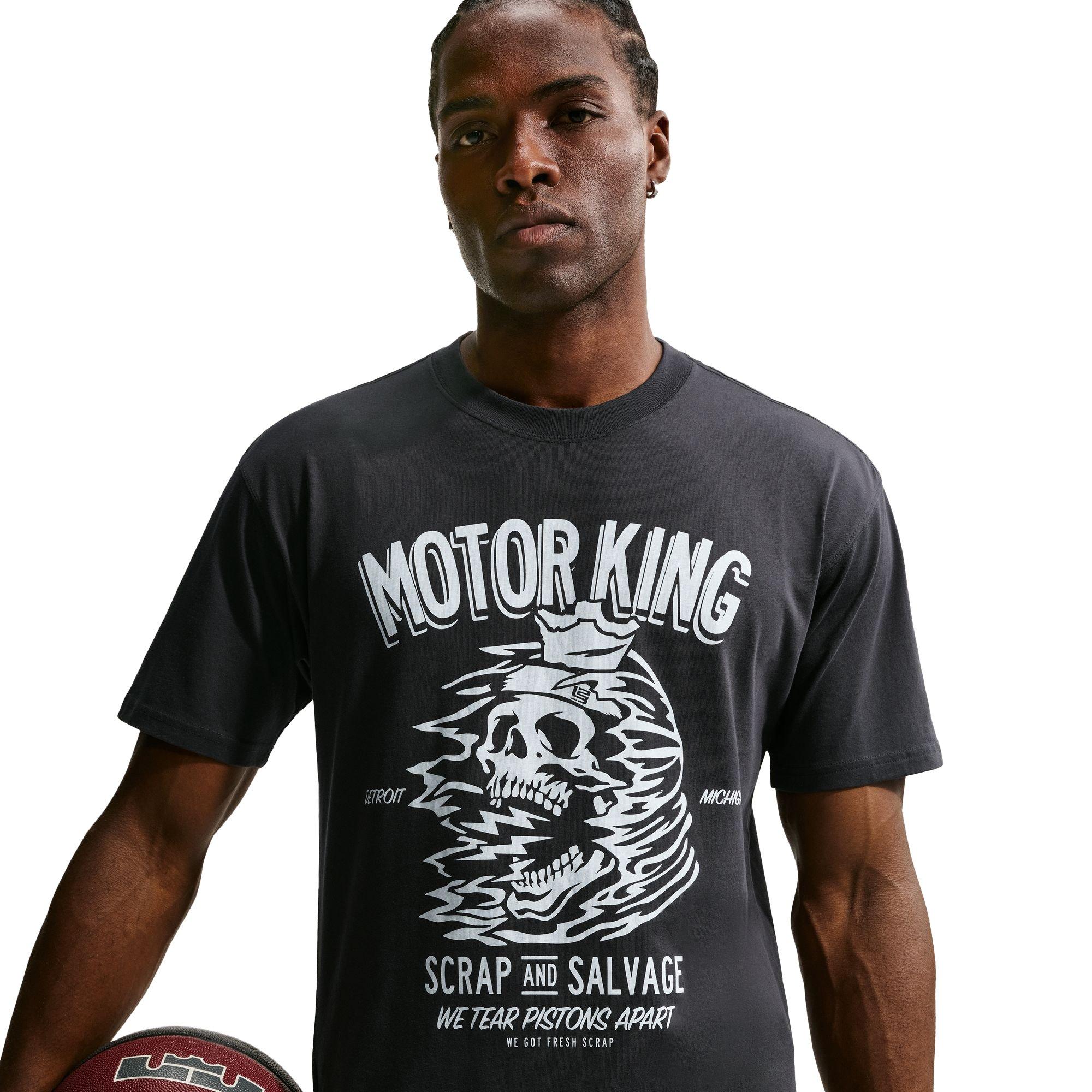 Nike LeBron "Motor King" Men's Basketball T-Shirt - BLACK
